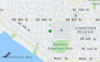 Map of 511 100th ave ne 302, Bellevue, WA 98004, USA