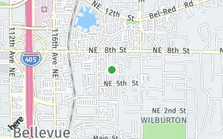 Map of 701 NE 122nd Ave NE 109, Bellevue, WA 98005, USA
