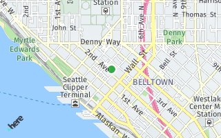 Map of 2600-2nd Ave #1108, Seattle, WA 98121, USA