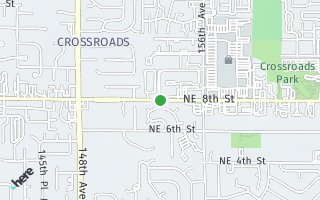 Map of 15206 NE 8th St E-6, Bellevue, WA 98007, USA