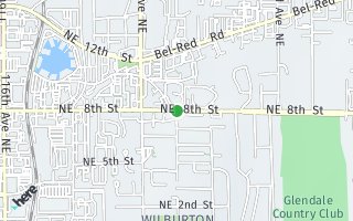 Map of 12620 NE 8th St f-101, Bellevue, WA 98005, USA