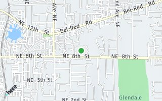 Map of 831 126th Place NE Unit B107, Bellevue, WA 98005, USA