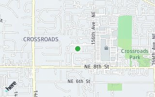 Map of 1035  156th Ave NE #29, Bellevue, WA 98007, USA