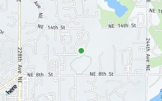 Map of 1106 235th Place NE, Sammamish, WA 98074, USA