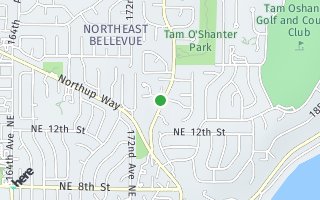 Map of 17225 NE 14th ST, Bellevue, WA 98008, USA