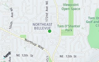 Map of 1541 172nd Place NE, Bellevue, WA 98008, USA
