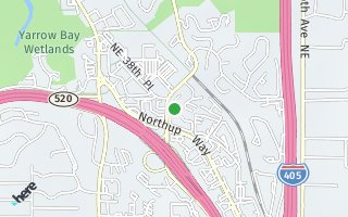 Map of 10868 NE 35th Place #1, Bellevue, WA 98004, USA