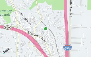 Map of 11058 NE 33rd Place #D3, Bellevue, WA 98004, USA