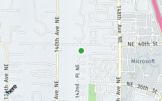 Map of 3904 142nd Place NE, Bellevue, WA 98007, USA