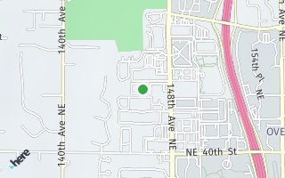 Map of 14520 NE 44th Street K8, Bellevue, WA 98007, USA