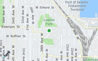 Map of 3710 27TH PLACE W 107, Seattle, WA 98199, USA