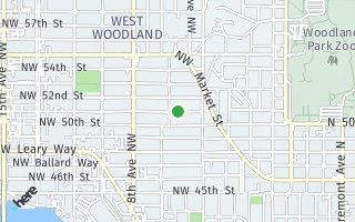 Map of 348 NW 51st ST, Seattle, WA 98107, USA