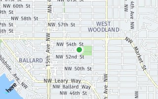 Map of 5305 11th Ave NW, Seattle, WA 98107, USA