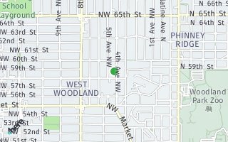 Map of 5817 4th Ave NW, Seattle, WA 98107, USA