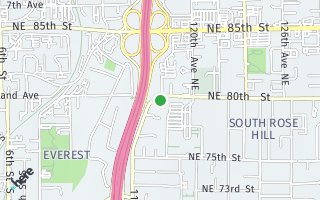 Map of 11703 NE 80th St Unit #D-1, Kirkland, WA 98033, USA
