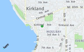 Map of 211 Kirkland Ave 512, Kirkland, WA 98033, USA