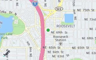 Map of 815 NE 70th ST, Seattle, WA 98115, USA