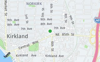 Map of 615 6th St 309, Kirkland, WA 98033, USA
