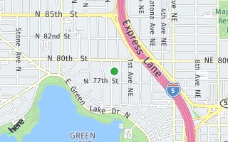 Map of 7730 Corliss Ave N, Seattle, WA 98103, USA