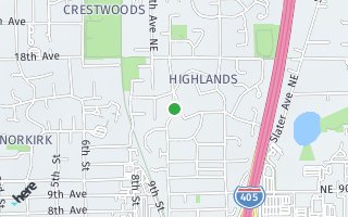 Map of 11643 100Th Ave NE C4E, Kirkland, WA 98034, USA