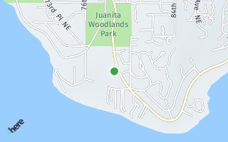Map of 11257 Juanita Drive NE, Kirkland, WA 98034, USA