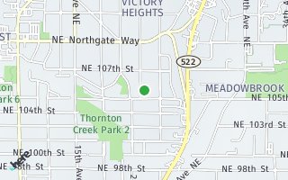 Map of 10516 20th Ave NE, Seattle, WA 98125, USA