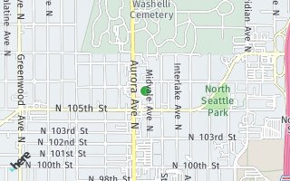 Map of 10547 Midvale Ave N C, Seattle, WA 98133, USA