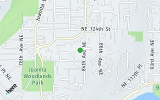 Map of 8317 NE 121st Place, Kirkland, WA 98034, USA