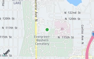 Map of 11550 Stone Ave N #204, Seattle, WA 98133, USA