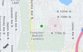 Map of 11550 Stone Ave N # 204, Seattle, WA 98133, USA