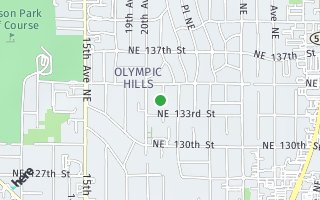 Map of 13327 22nd Ave NE, Seattle, WA 98125, USA