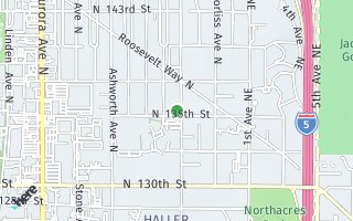 Map of 13507 Meridian Ave N, Seattle, WA 98133, USA