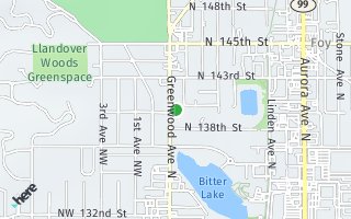Map of 14000 Greenwood Ave N, Seattle, WA 98133, USA