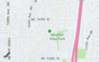 Map of 14321 109th Ave NE, Kirkland, WA 98034, USA