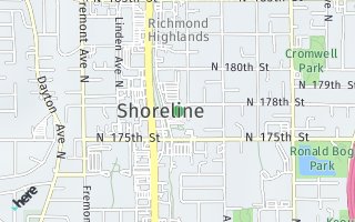 Map of 1225 N 178th ST 108, Shoreline, WA 98133, USA