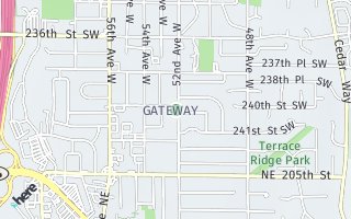 Map of 24004 52nd Avenue W, Mountlake Terrace, WA 98043, USA