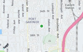 Map of 3613 Wetmore Ave, Everett, WA 98201, USA