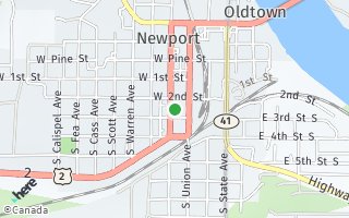 Map of 220 S. Washington Ave., Newport, WA 99156, USA