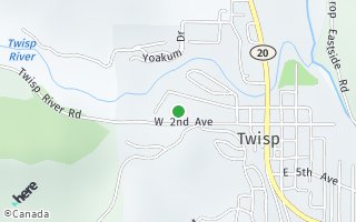 Map of 518 2nd Ave West, Twisp,, WA 98856, USA
