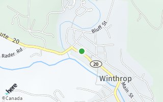 Map of 248 Riverside Ave, Winthrop, WA 98862, USA