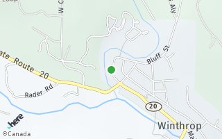 Map of 131 Riverside Ave, Winthrop, WA 98862, USA