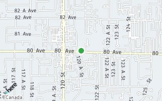 Map of #312 12101 80 Ave, Surrey, BC V3W 5V6, Canada
