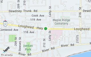 Map of #36 21163 Lougheed Hwy, Maple Ridge, BC V2X 2R4, Canada