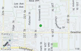Map of 12094 Greenwell Street, Maple Ridge, BC V2X 7N1, Canada