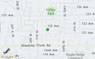 Map of 21103 Wicklund Avenue, Maple Ridge, BC V2X 3S1, Canada