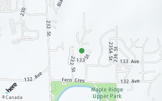 Map of 13576 Balsam St, Maple Ridge, BC V4R 0E2, Canada