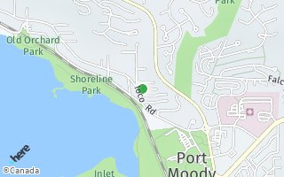 Map of 372 Metta Street, Port Moody, BC V3H 2Y4, Canada