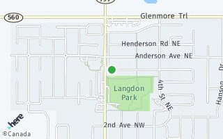 Map of 56 Wilson Road, Langdon, AB T0J 1X1, Canada