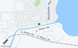 Map of 344 Rainbow Falls Way, Chestermere, AB T1X 15W, Canada