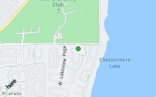 Map of 143 Lakeview Cove, Chestermere, AB T1X 1E6, Canada